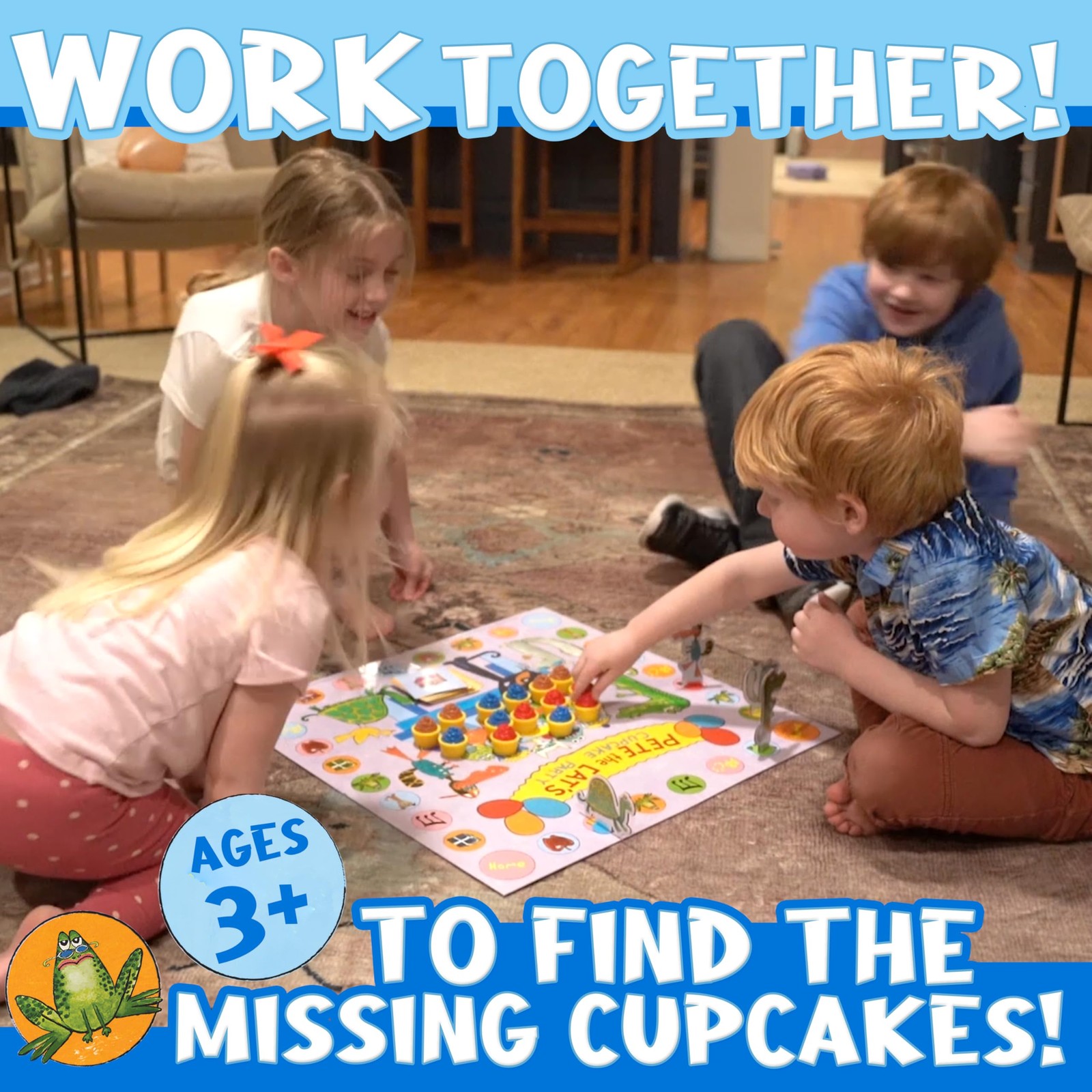 Briarpatch Pete the Cat The Missing Cupcakes Game, Fans of Small, Multi