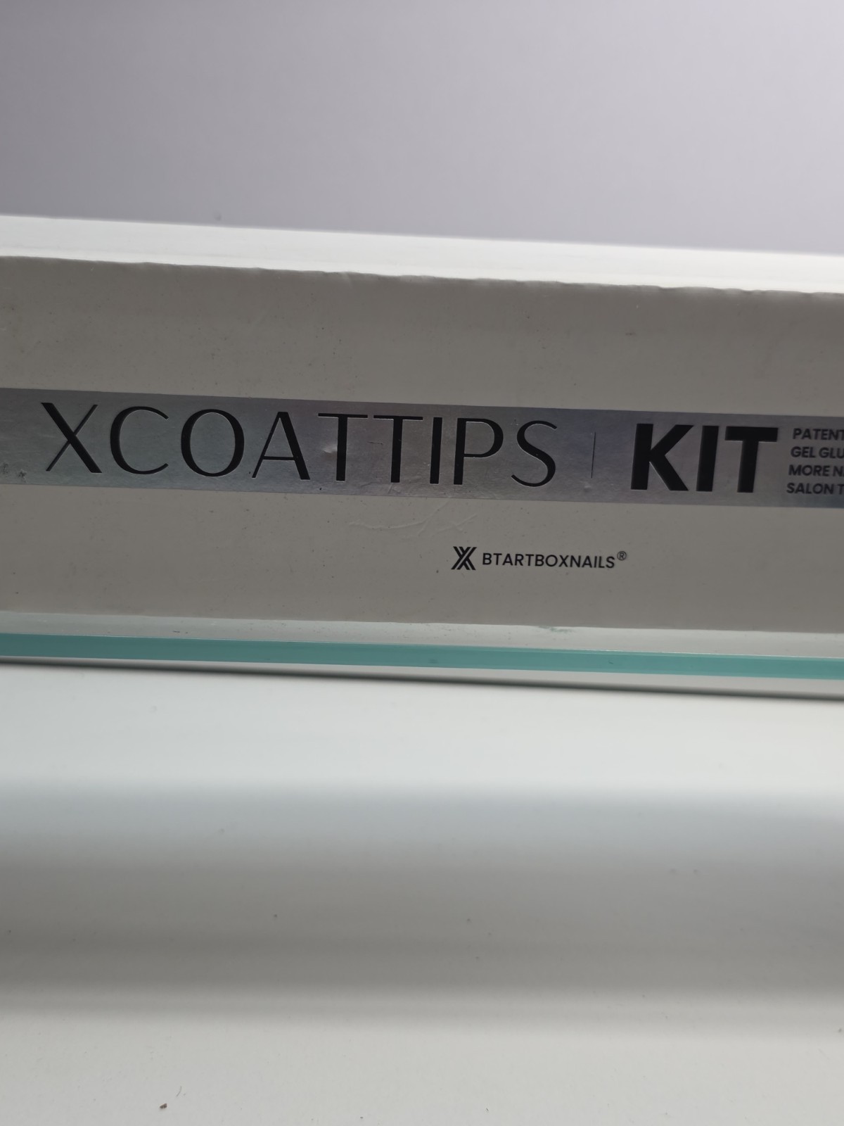 BTArtboxnails XCOATTIPS Gel Nail Kit – French Nail Tips w/gel & Lamp New