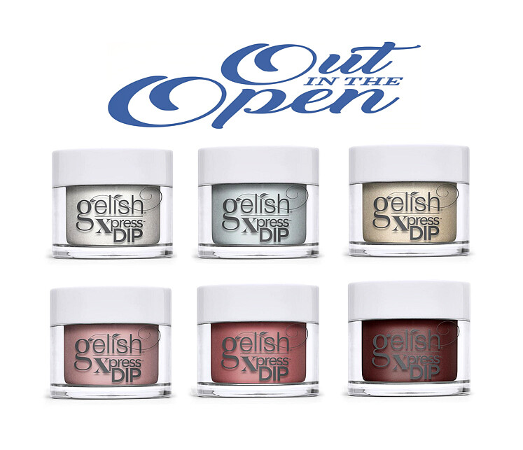 Harmony Gelish XPRESS DIP – OUT IN THE OPEN Spring ’21 -Pick Any .5oz/1.5oz