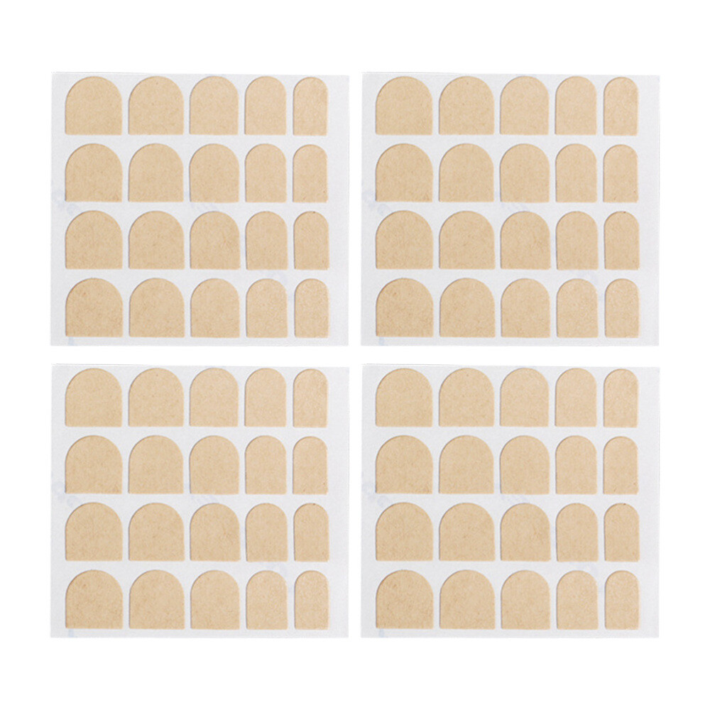 50 Sheets Adhesive Nail Tabs Fake Tips Long-lasting Stickers DIY False Nails