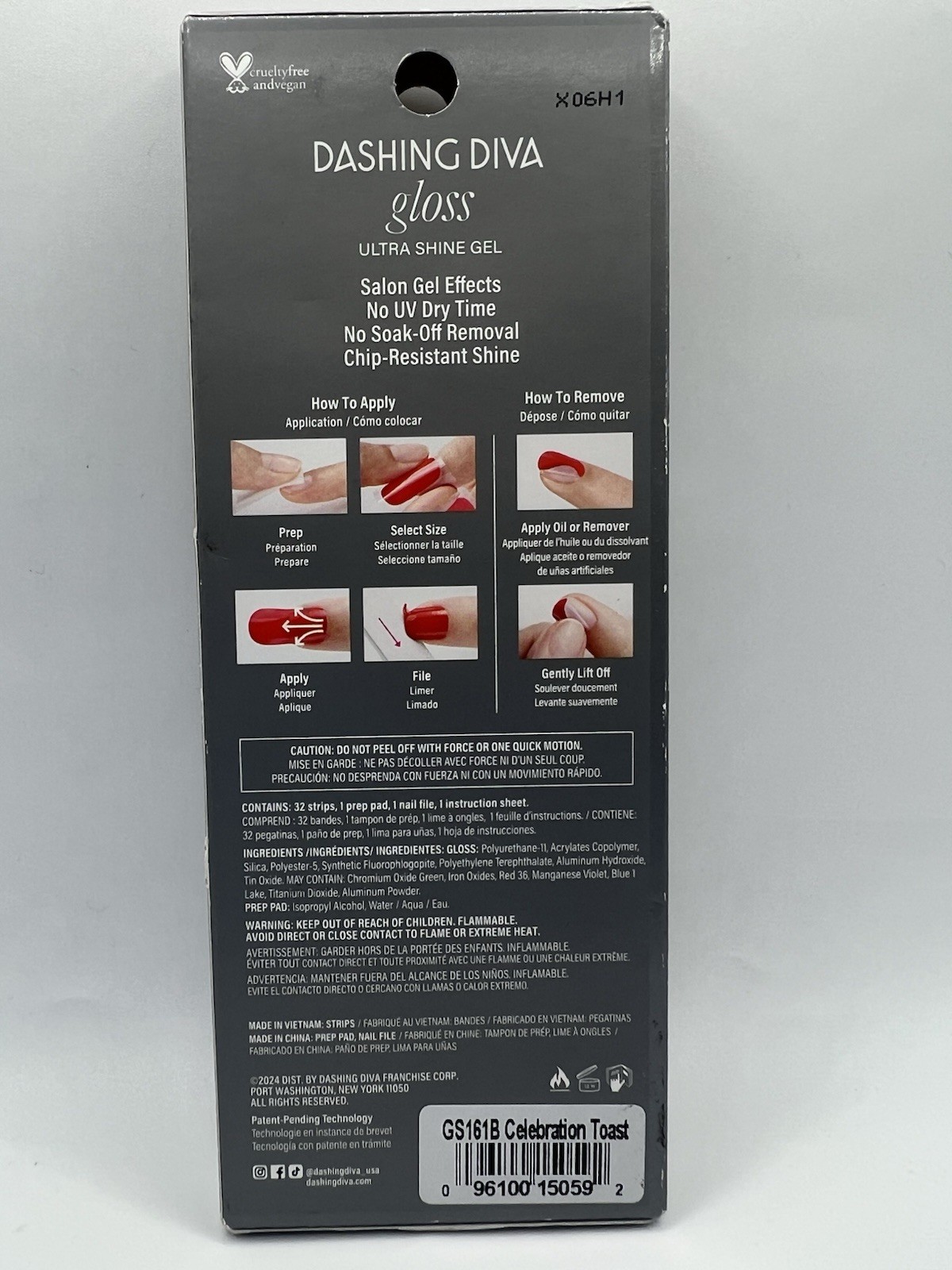 Dashing Diva Gloss Ultra Shine Gel Christmas