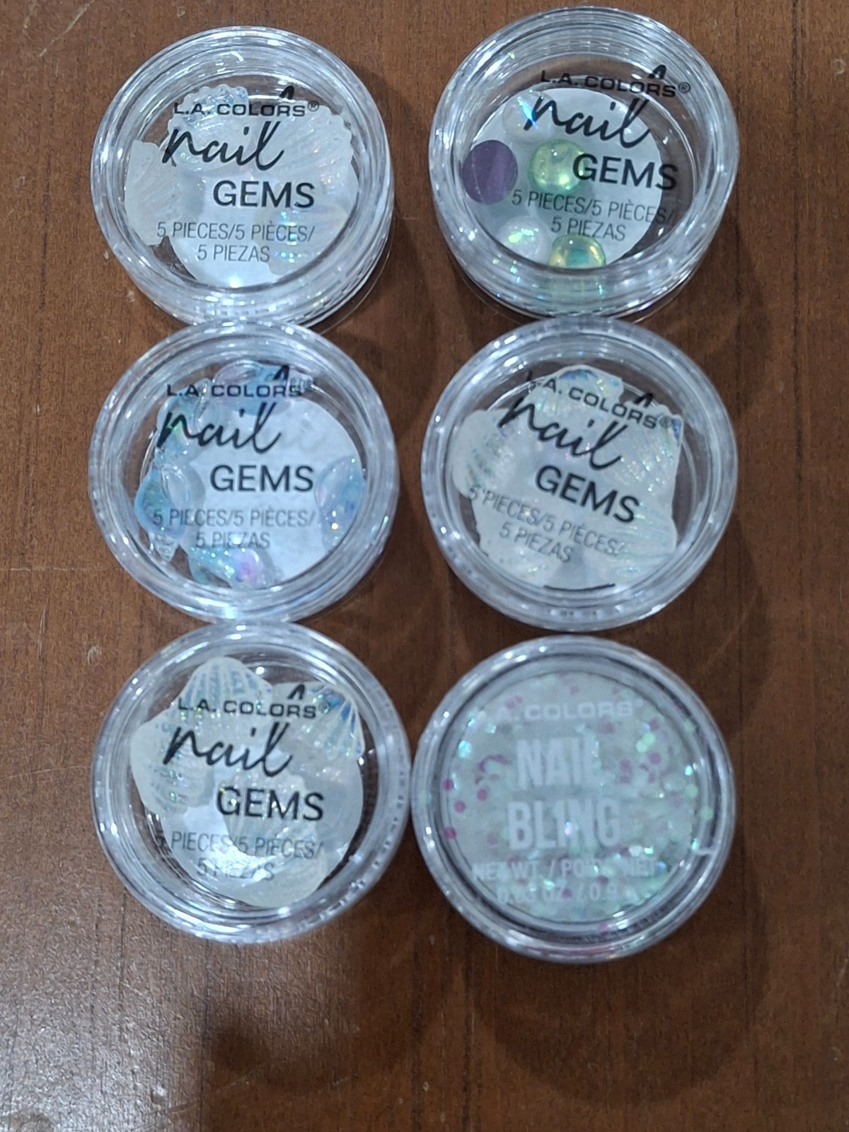 LOT 5 Stamping Plates ~ 2 PUEEN + 3 BUNDLE MONSTER + 25 NAIL GEMS + Nail Bling