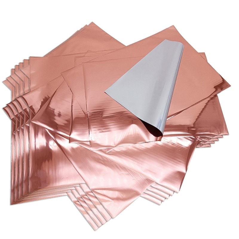 50 Sheets Golden Toner Foil Paper Toner Reactive Foil Transfer Foil Paper