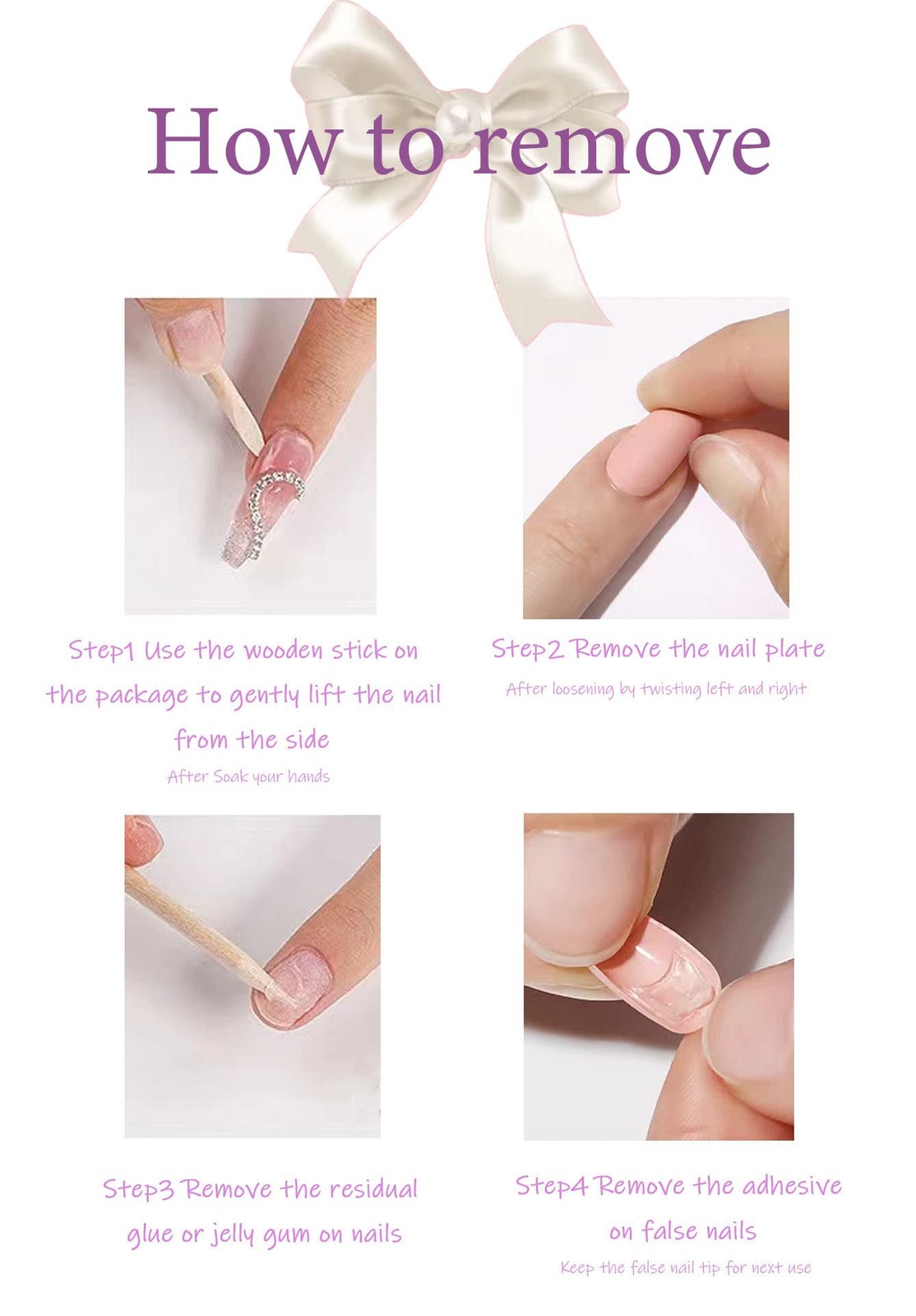 Press on Nails Medium Almond French Tip Fake Nails Dark Green Glitter Full Co…