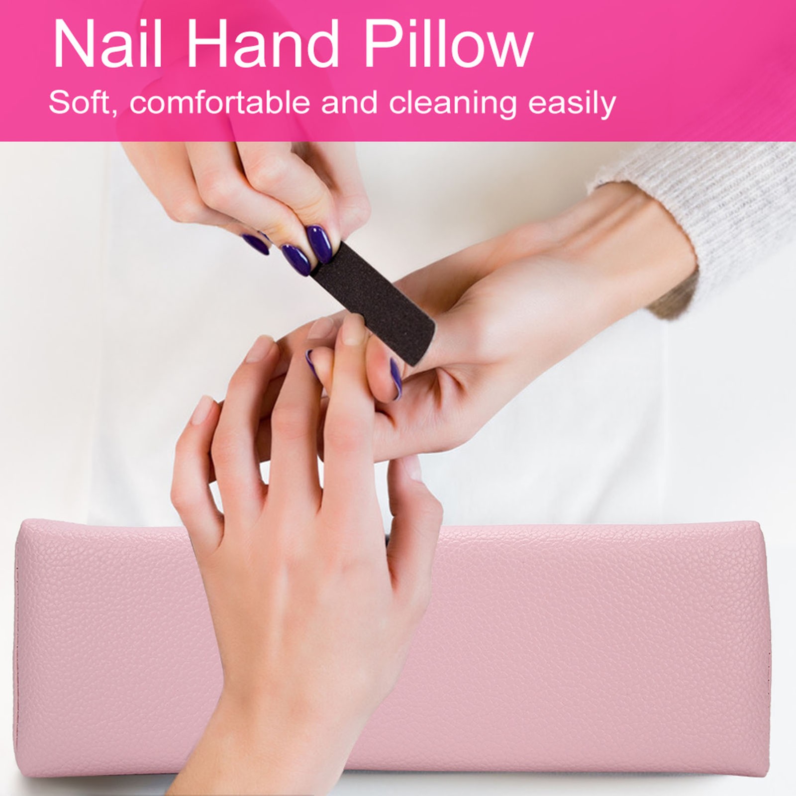 Nail Art Hand Rest Pad Pillow Manicure Hand Pad Professional Salon Nail Art