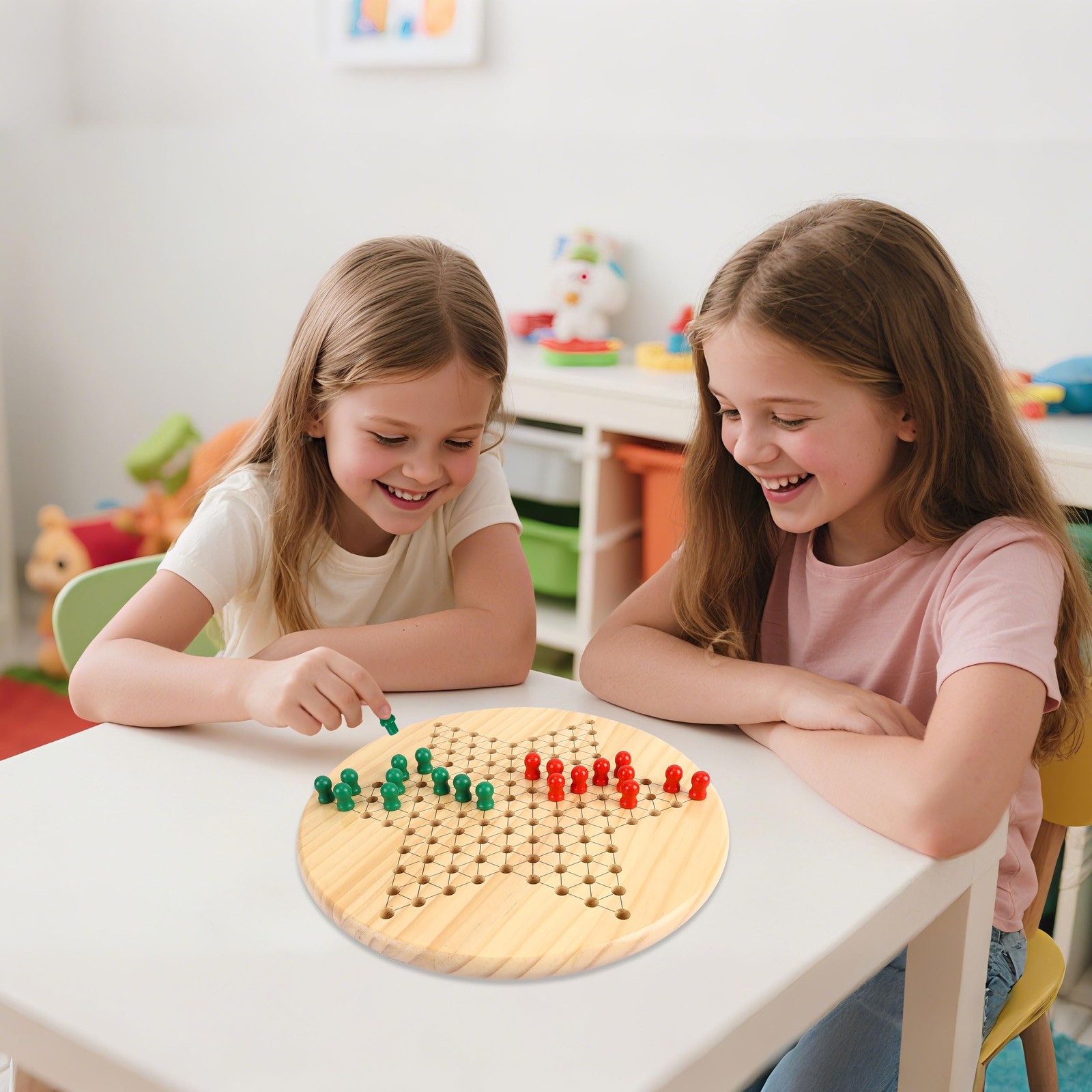 Gothink Chinese 11.5 x x 1.6 inches, Checkers Board Game