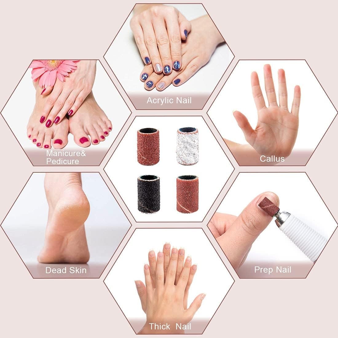 Sanding Bands for Nail Drill Nail Sanding Bands Profal