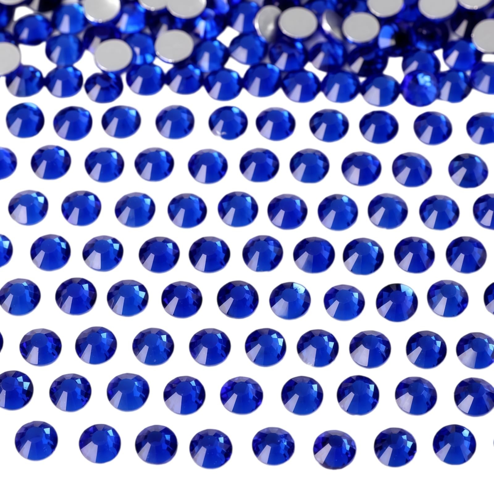 Diamonland Flatback Glass Crystal Rhinestones Rounds Gems for Bedazzling Nail…