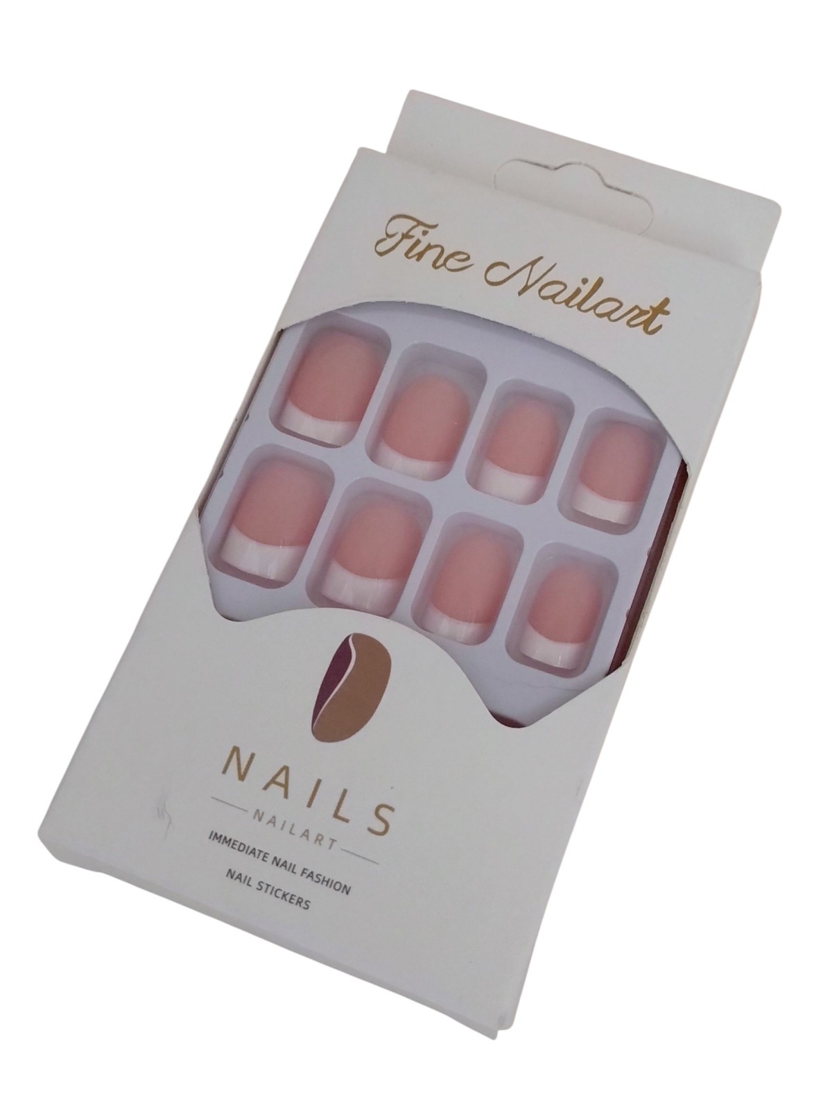 FINE NAILS ART Nailart Immediate Nail Fashion NAIL STICKERS French Tip Manicure