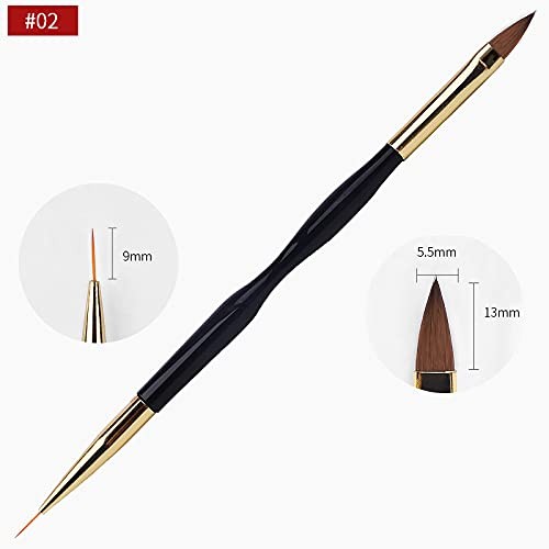 Artdone 31pc Nail Art Brush & Dotting Tool Set for Gel Polish Designs