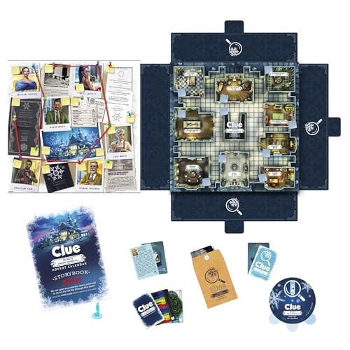 Clue Advent Calendar: 13 inches x 13 x 0.1 inches, Not Applicable