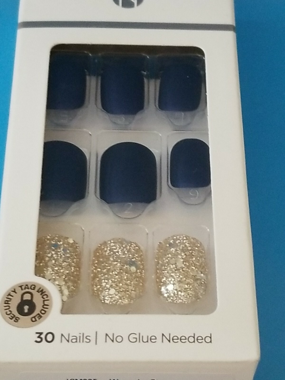 2× imPRESS PRESS-ON MANICURE Nails SHORT LENGTH 82656 Wannabe Star & 76610 Y Boy