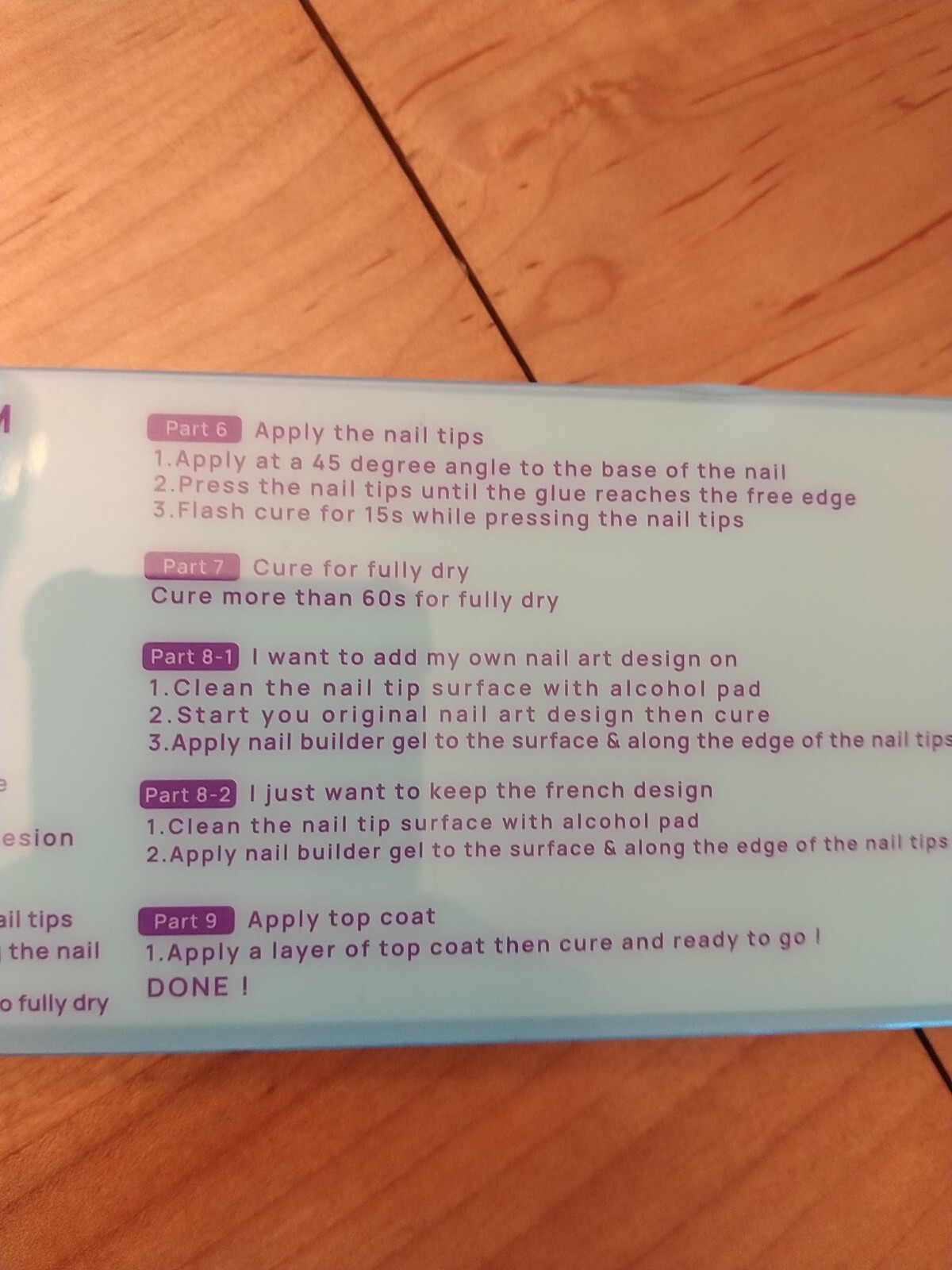 X-Coat Tips Kit 150/300 Piece 15 Sizes 3 IN 1 Soft Gel Soak Off BTARTBOXNAILS