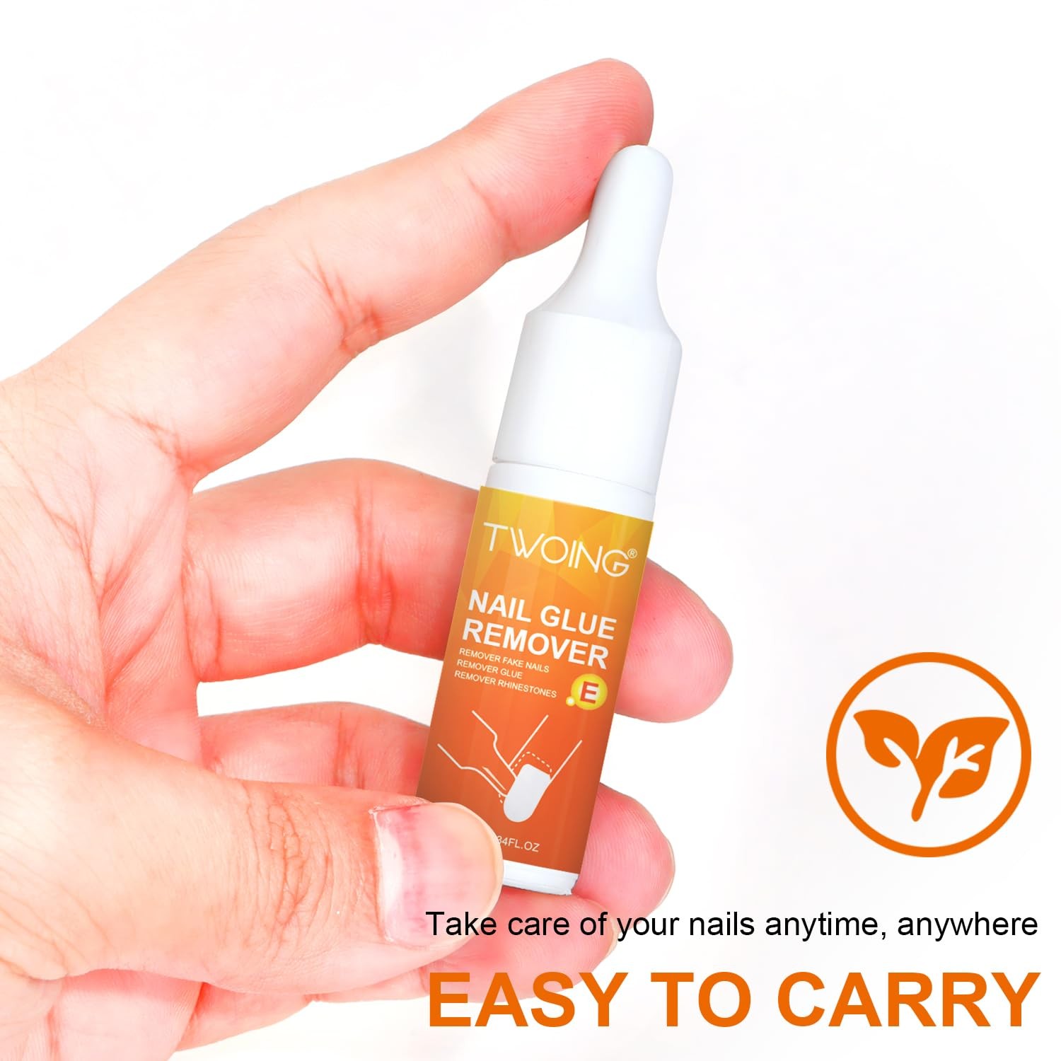 YTRUNS Nail Glue Remover for Press on – 10ML 1 Count (Pack of 1), White