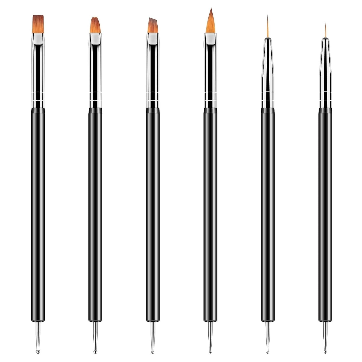 Versatile 6PCS Nail Dotting Tools Set for Creative Nail Art & Crafting