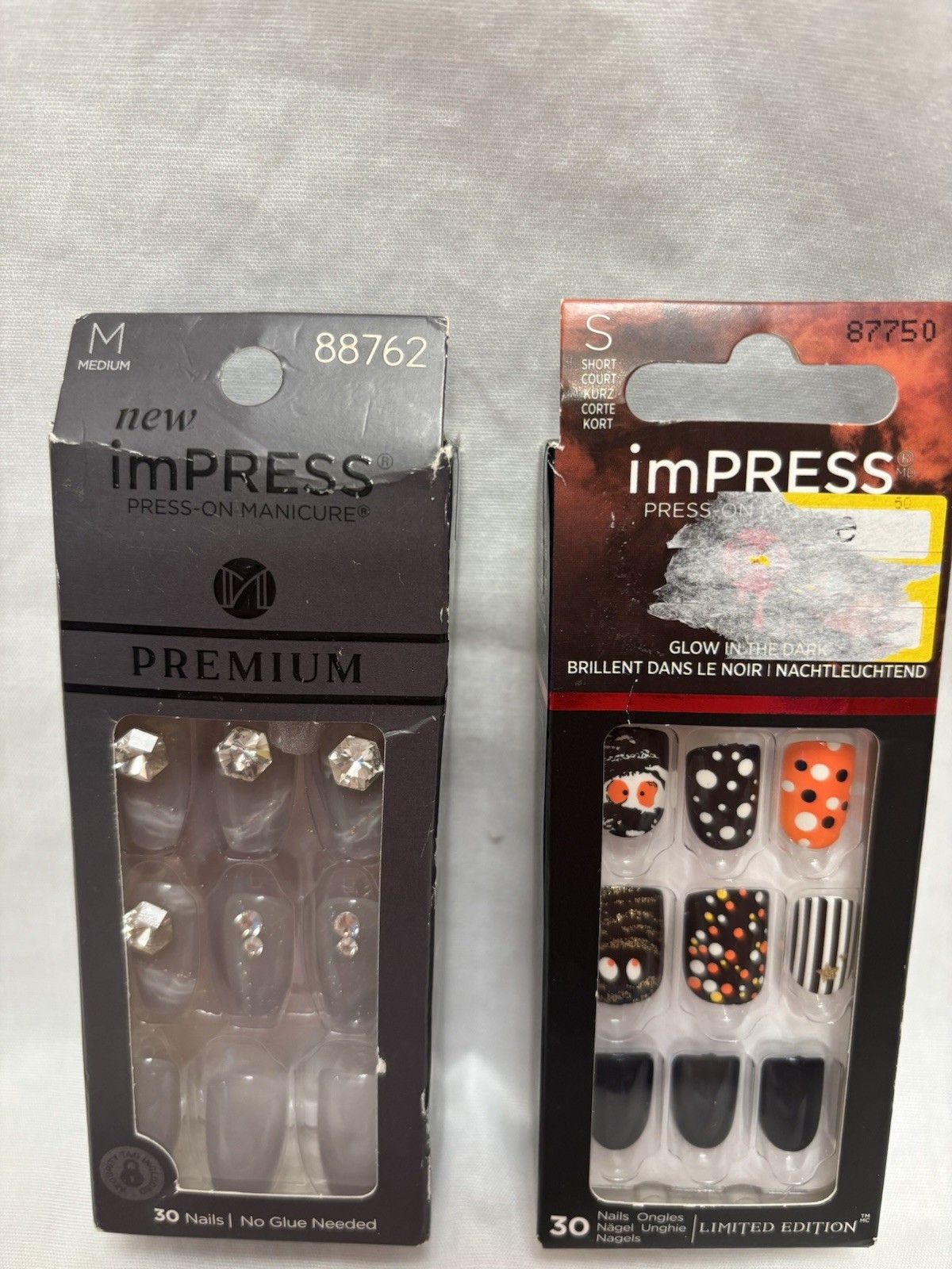 impress nails 2 Sets Bone Appetite &Legacy