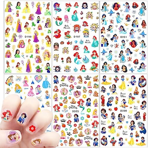 Cute Cartoon Nail Art Stickers Cartoon 3D Self Adhesive Nail Art Supplies