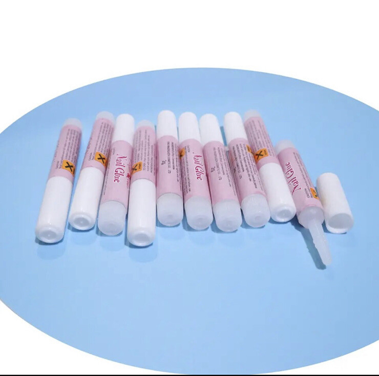 10Pcs 2g Mini Professional Beauty Nail Art Decoration Tips Acrylic Glue DIY Tool