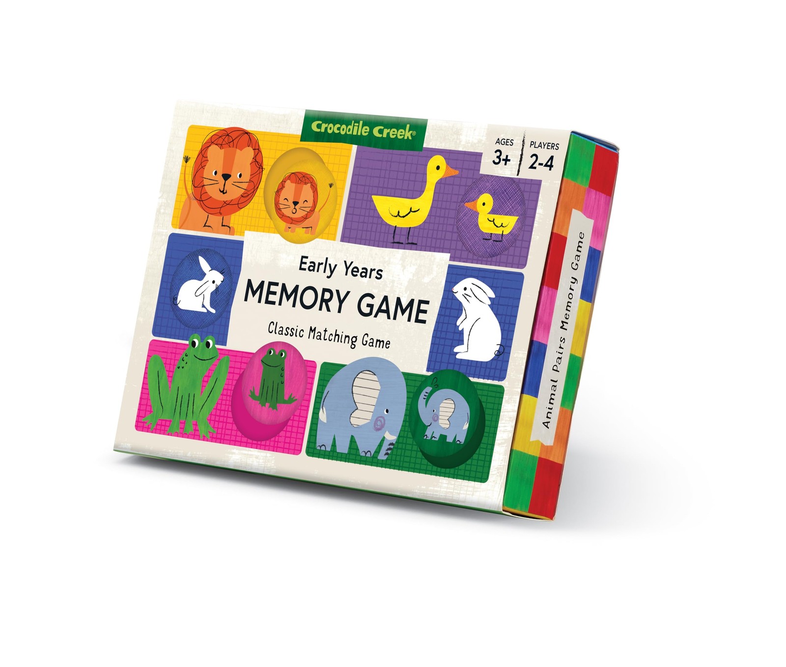 Crocodile Creek Memory Matching Game 6.25 x 3.5 inches,