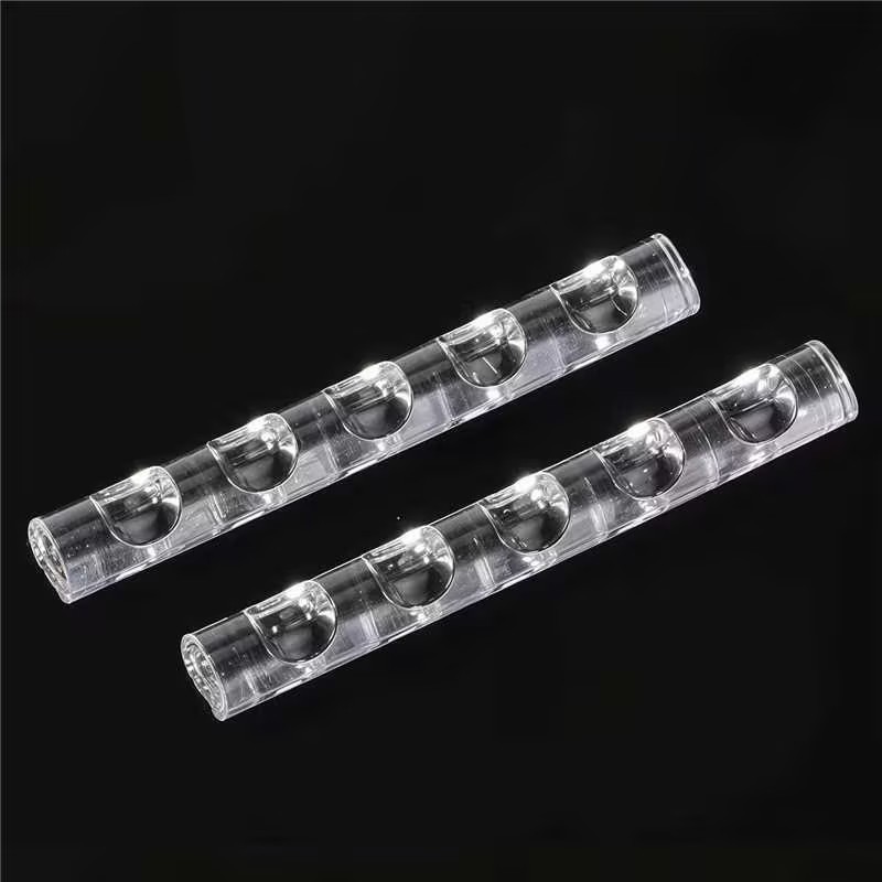 2-8 Pcs Crystal Bar Pen Brush Stand for Nail Art Painting, Gel Polish & Manicure