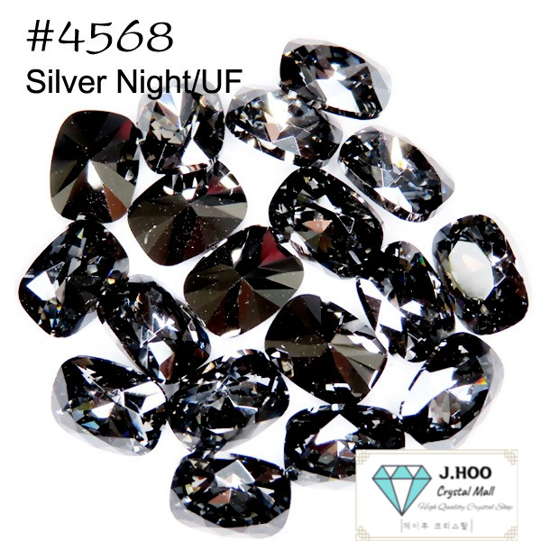 Swarovski 4568 Cushion Fancy Stone 8x6mm (2pcs)