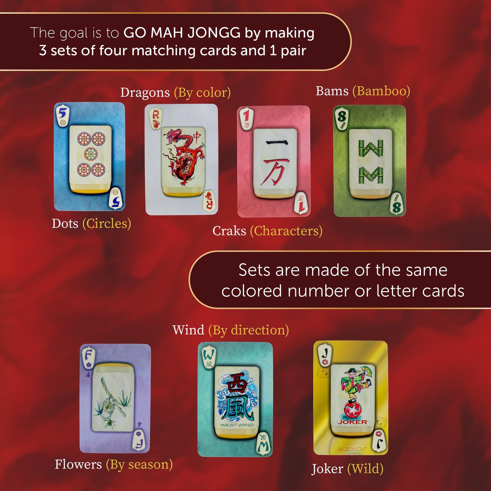 Continuum Games Mah 4.75 inches (W) x 6.25 (L) x 2.6 (H), Multi