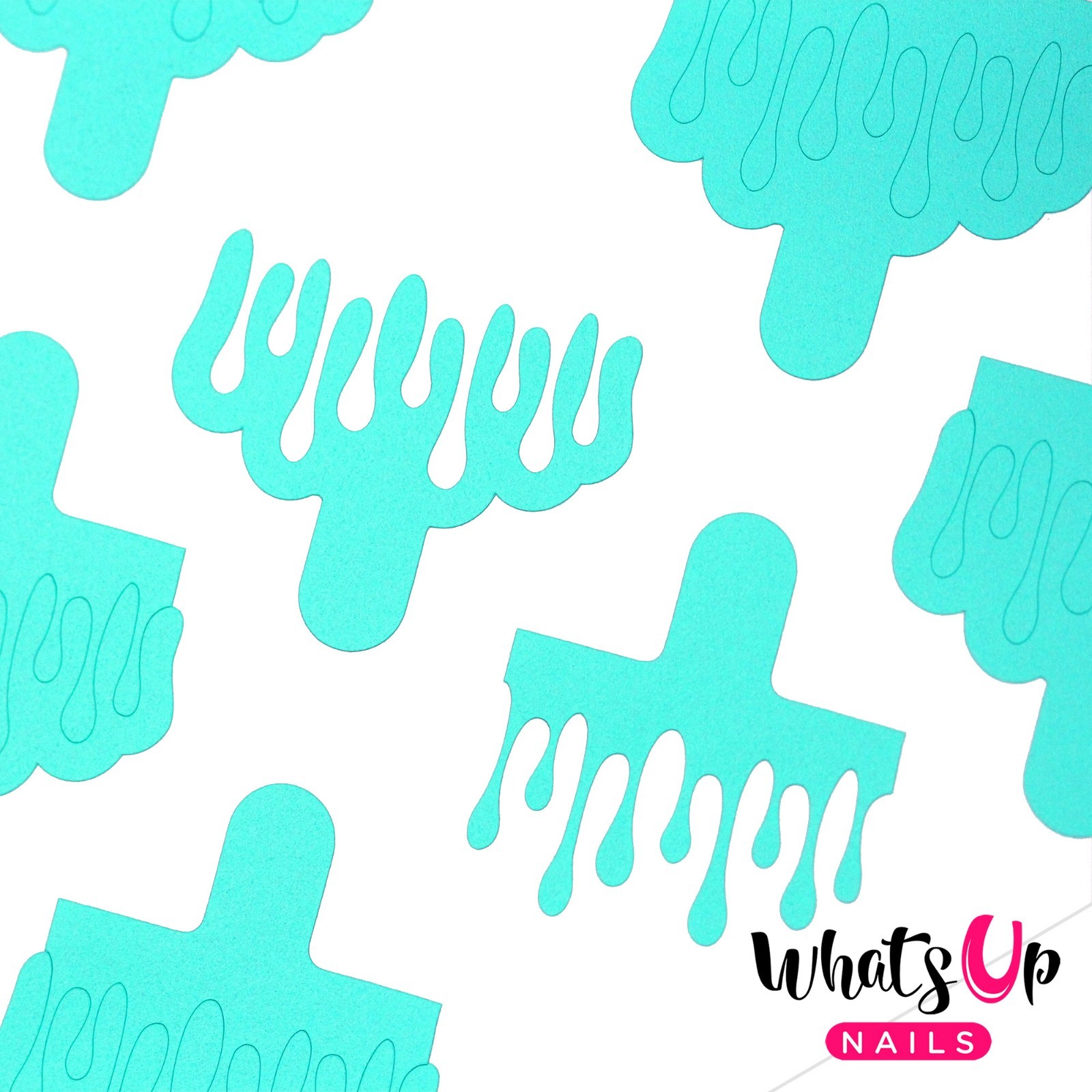 Slime Drips Stencils for Nails, Halloween Nail Stickers, Nail Art, Nail Vinyls