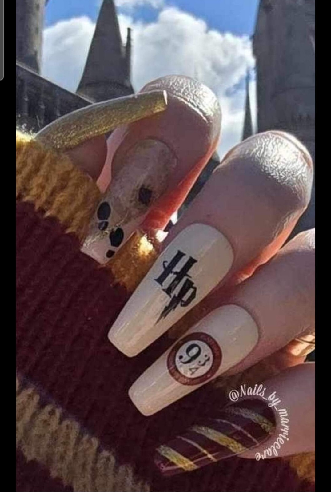 Harry Potter Nail Art Water Slide Decals