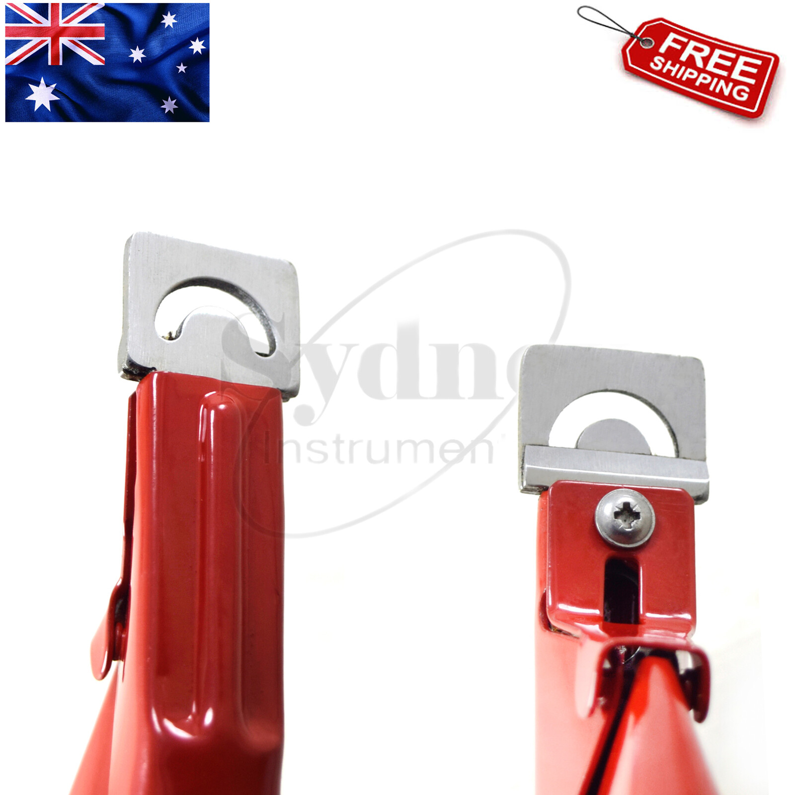 Acrylic False Nail Tip Cutter Clipper Salon Nail Edge Art Tip Trimmer Red Color