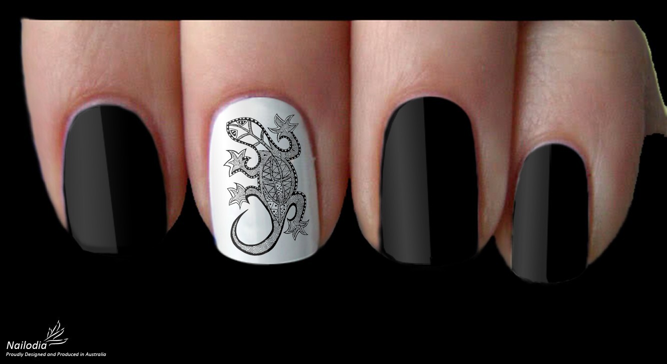 Australia Aboriginals Indigenous Painting Nail Art Decal Sticker