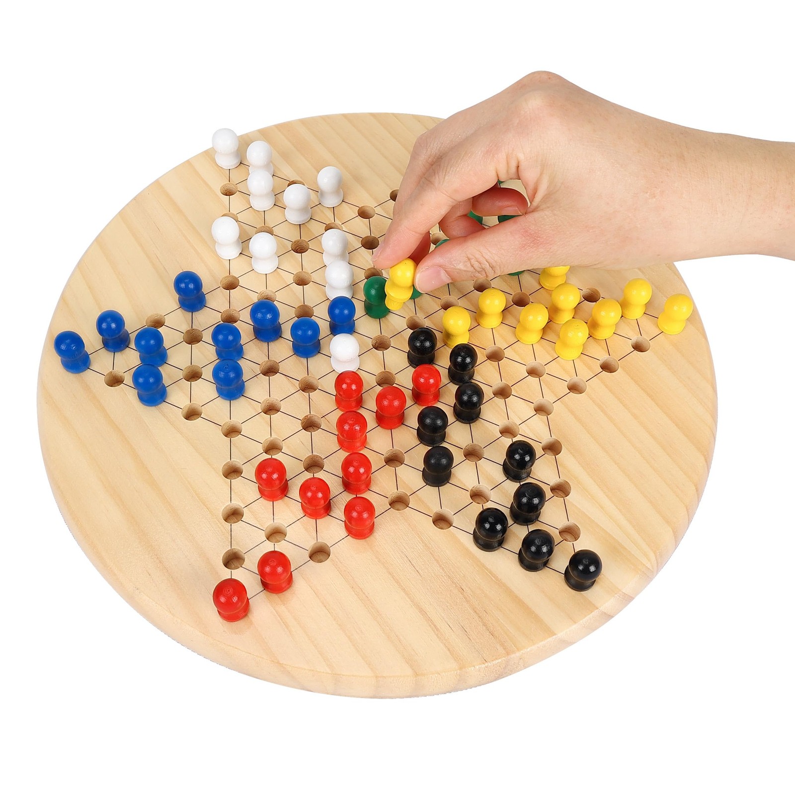 Gothink Chinese 11.5 x x 1.6 inches, Checkers Board Game