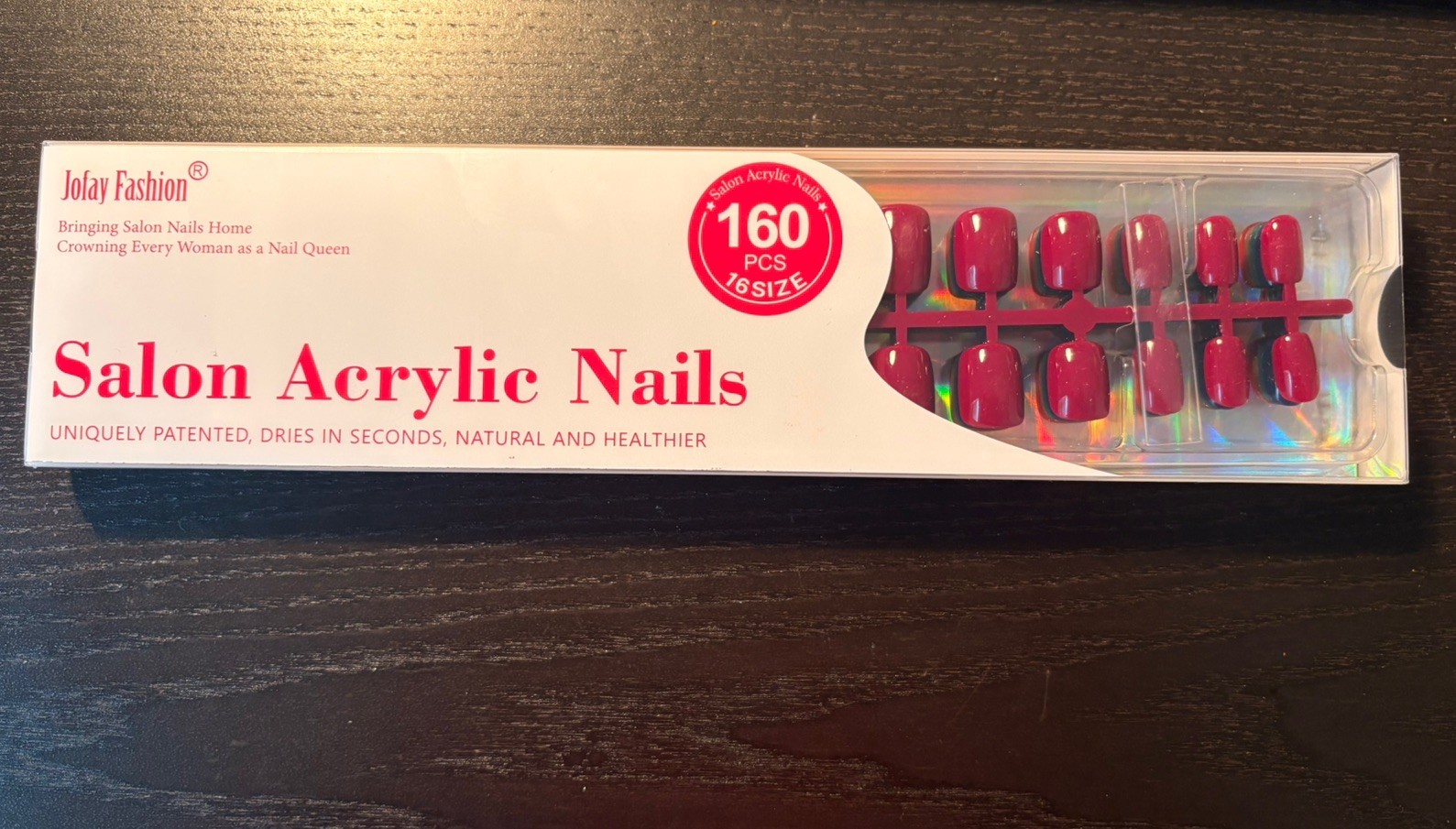 Jofay Fashion Salon Acrylic Nails 160 pcs 16 size