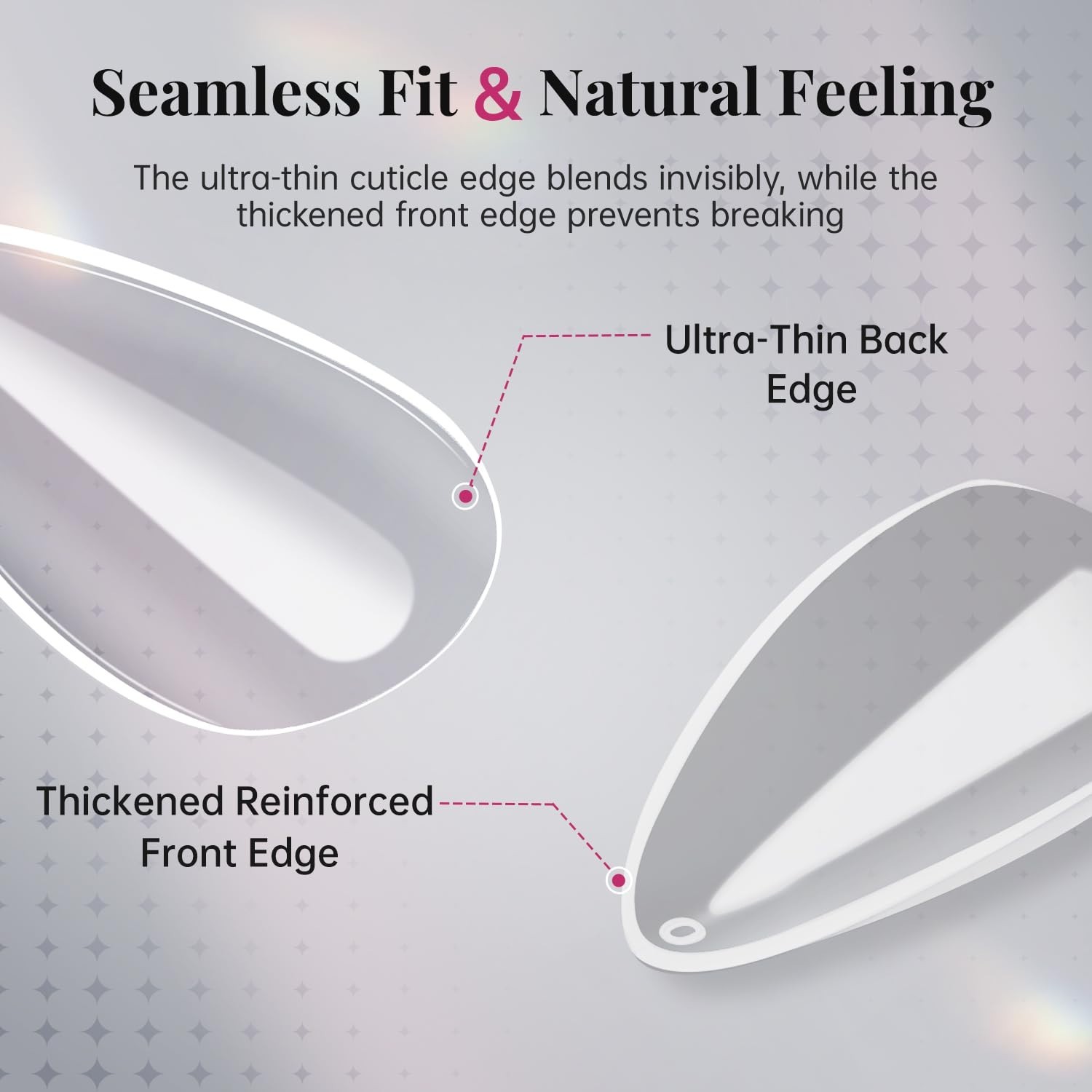 Soft Gel Almond Nail Tips – 240Pcs in 12 Sizes for Flawless Home DIY Art