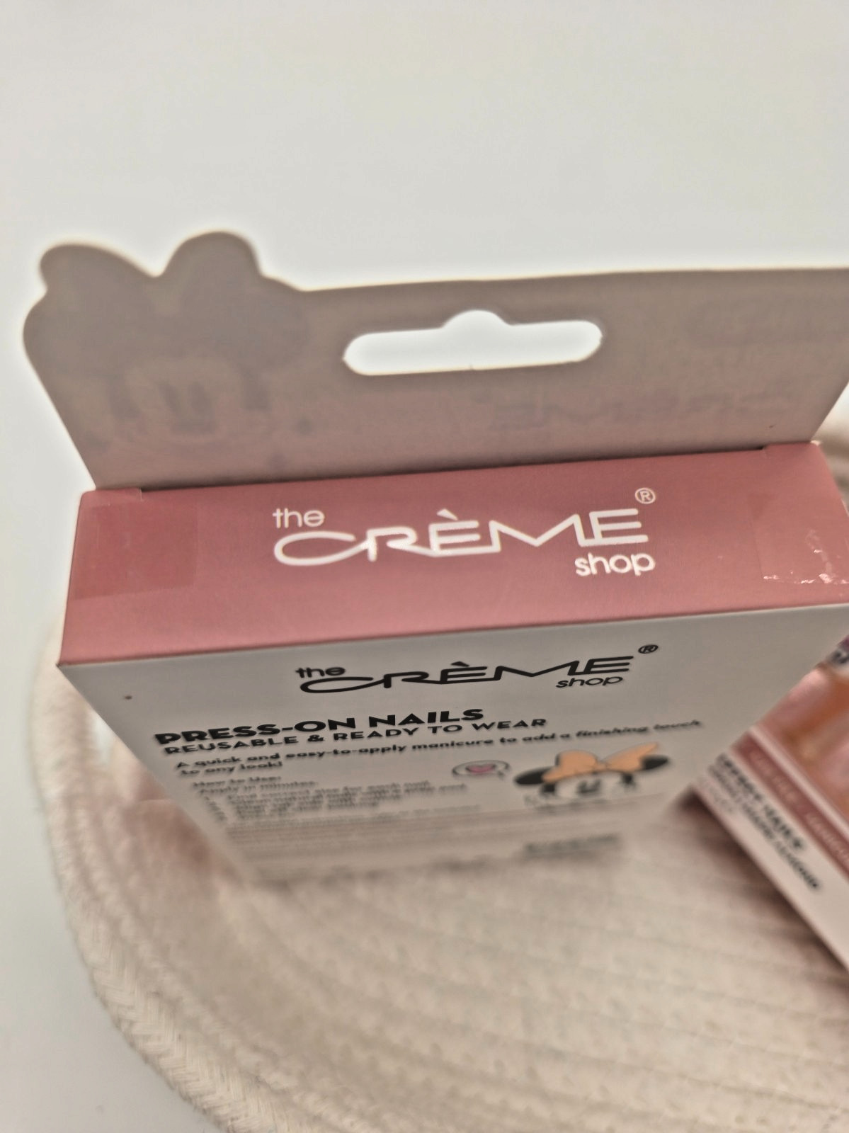 The Creme Shop Disney Minnie Mouse Press-On Nails Almond Bundle of 2 New