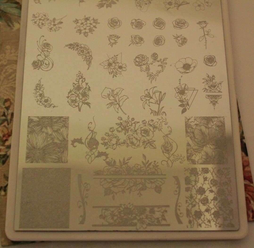 45 Flower designs DAYARA Stamping Plate For Stamped Nail Art Designs Stamp Tool