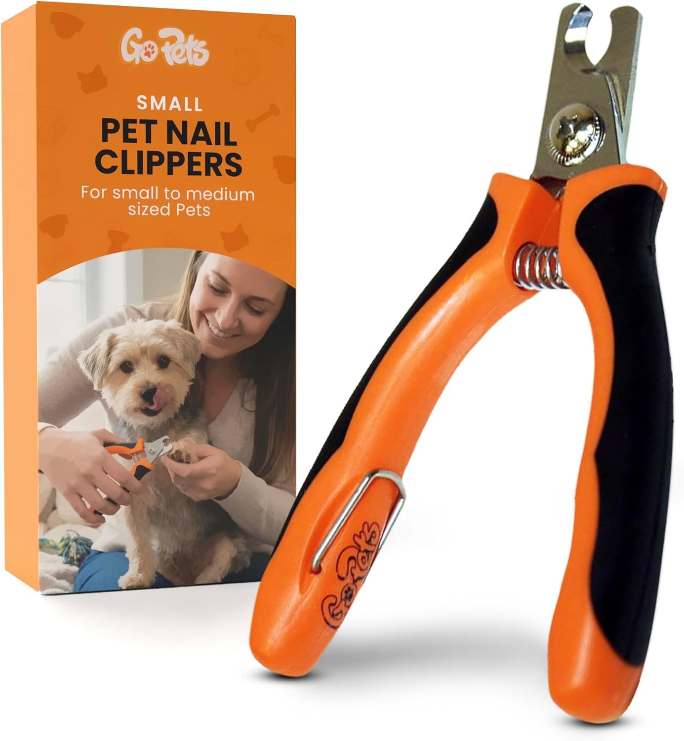 Nail Clipper for Small to Medium Pets, Qui Sensor Safety Guard,