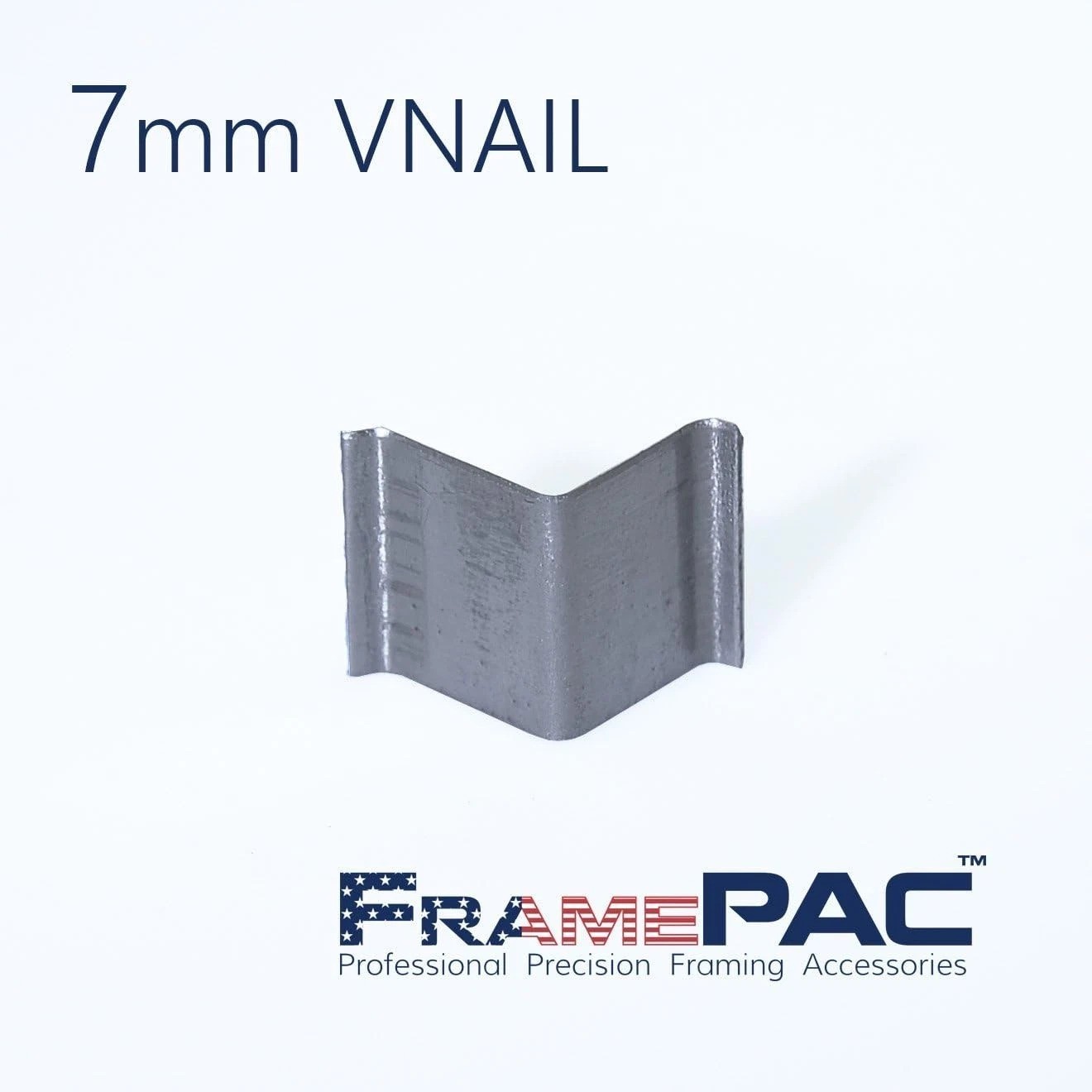 Seamless V Nails for Picture Frames – 7mm Hardwood, 4000 Pack Quality Fasteners