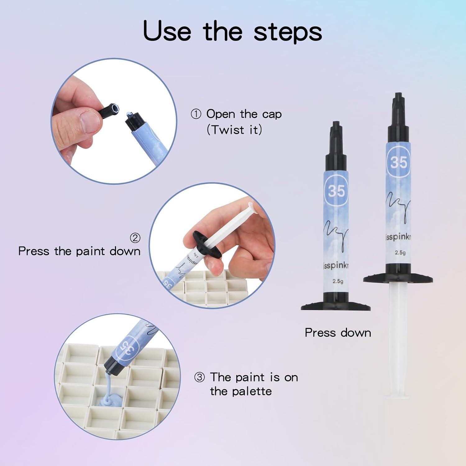 40 Color Gel Palette for Nail Art – UV LED