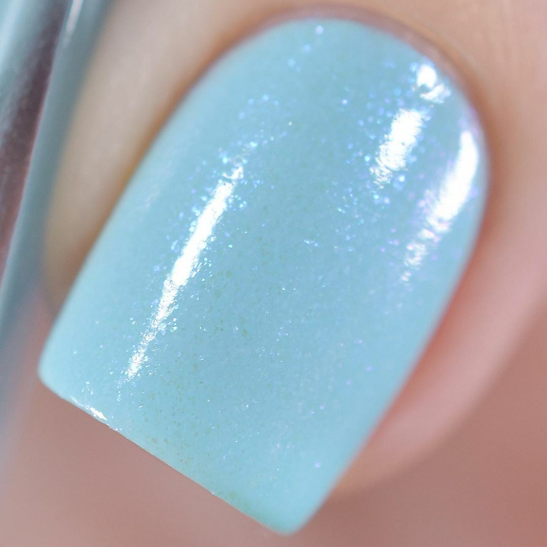 Lost Frost Regular Polish (Light Blue Crelly with Blue Iridescent Shimmer)