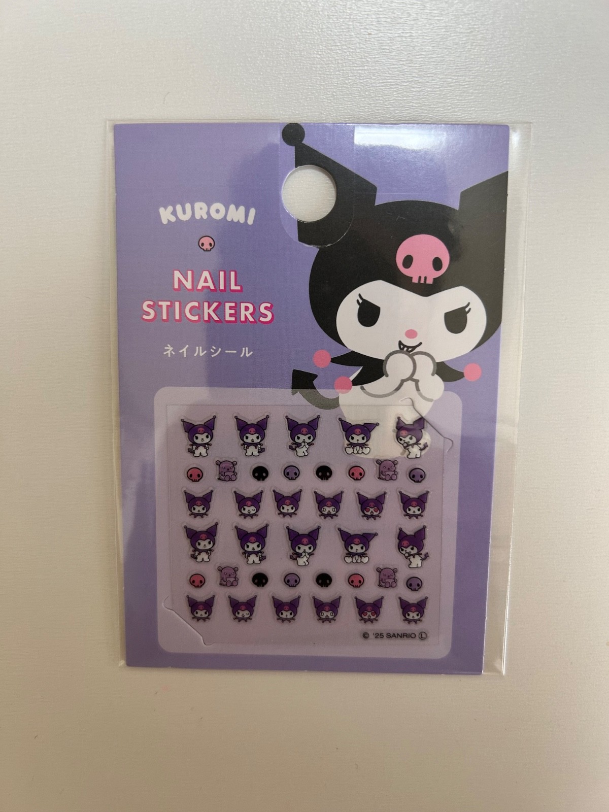 Sanrio Vinyl Sticker Set 6 Sheets Hello Kitty Kuromi My Melody Japan New