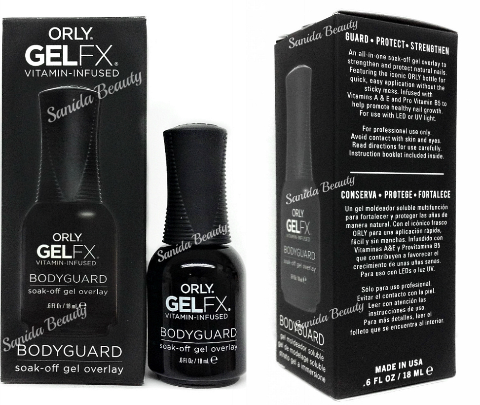 ORLY GelFX LED/UV Soak-off Gel Overlay – BODYGUARD OR34000 0.6oz/18mL