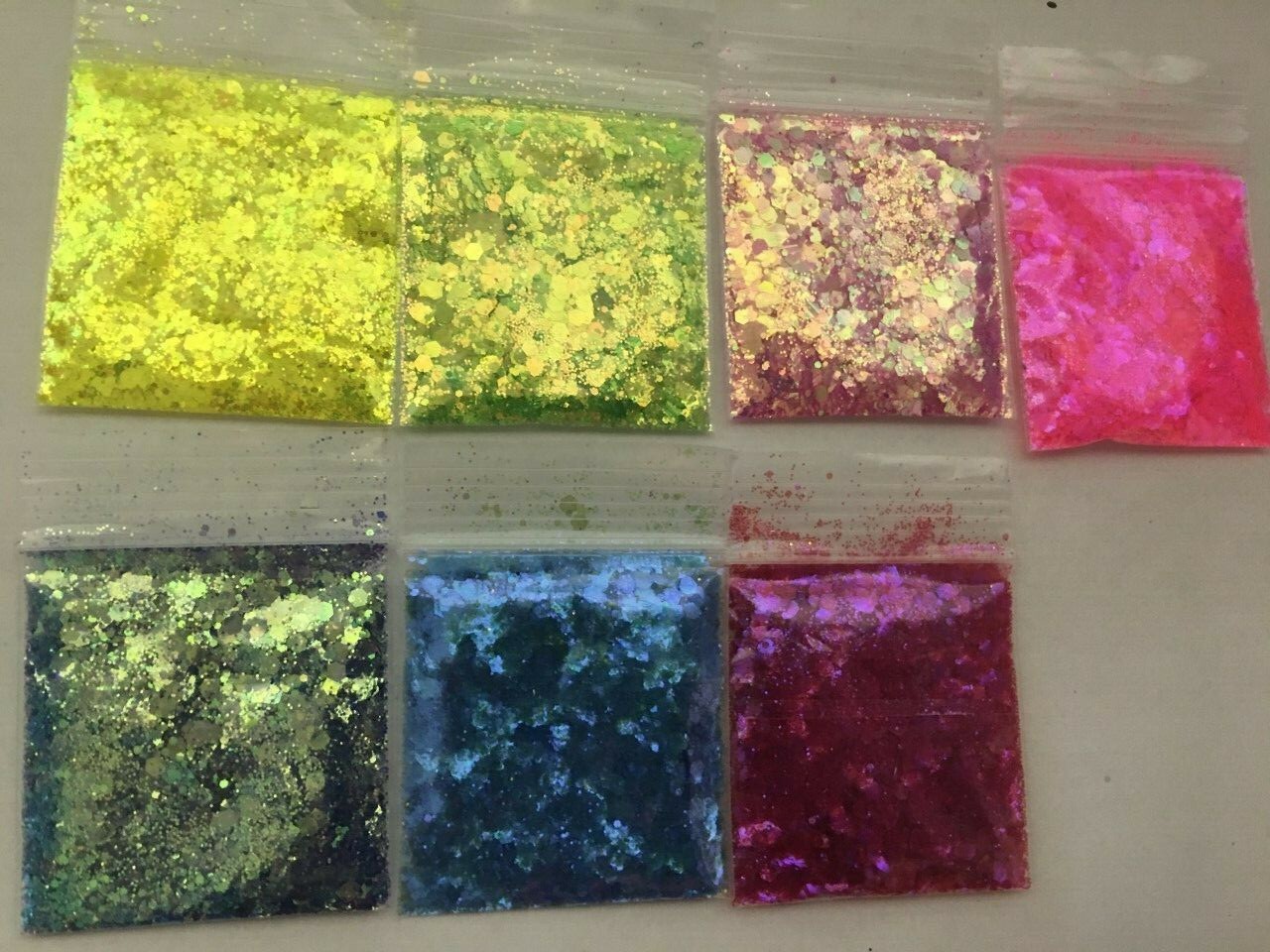 Super Sparkling Glitter Hexagon Mix-Royal Light Pink Purple-Nail Art Craft-US