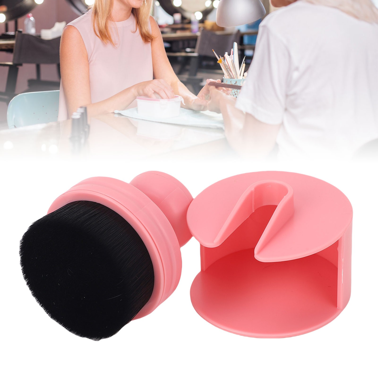 Nail Art Dust Brush Large Flat Head For Professional Use Excellent
