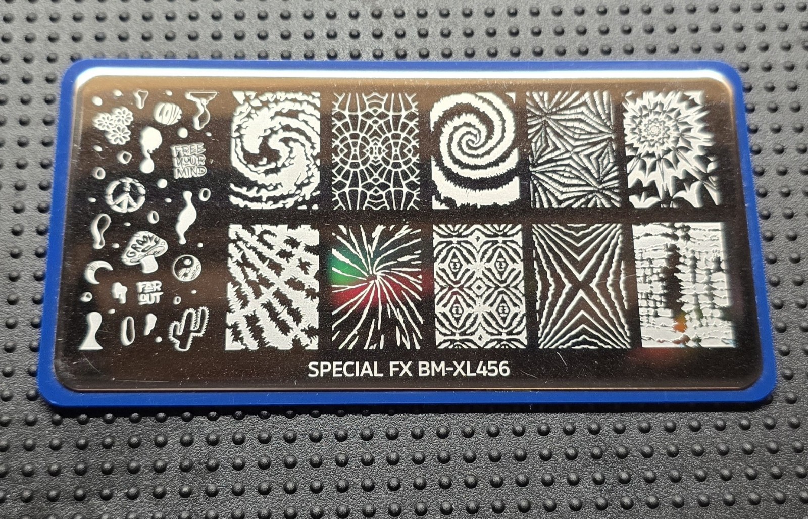 Special FX BM-XL456 Maniology Bundle Monster Pattern Nail Stamp plate Tie Dye