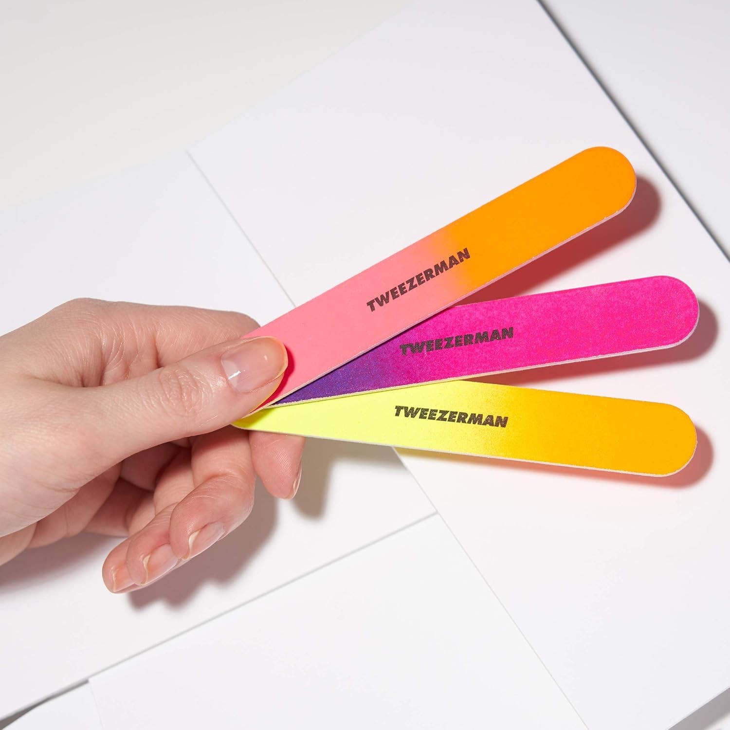 Neon Hot Nail Filemates, 3 Count