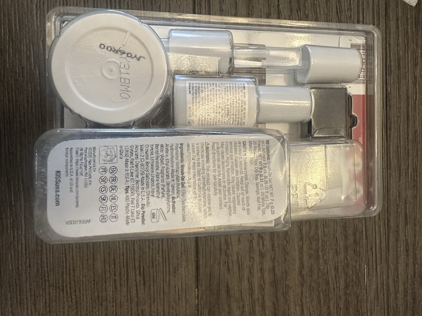Kiss Salon Dip Color Nail System Kit New!