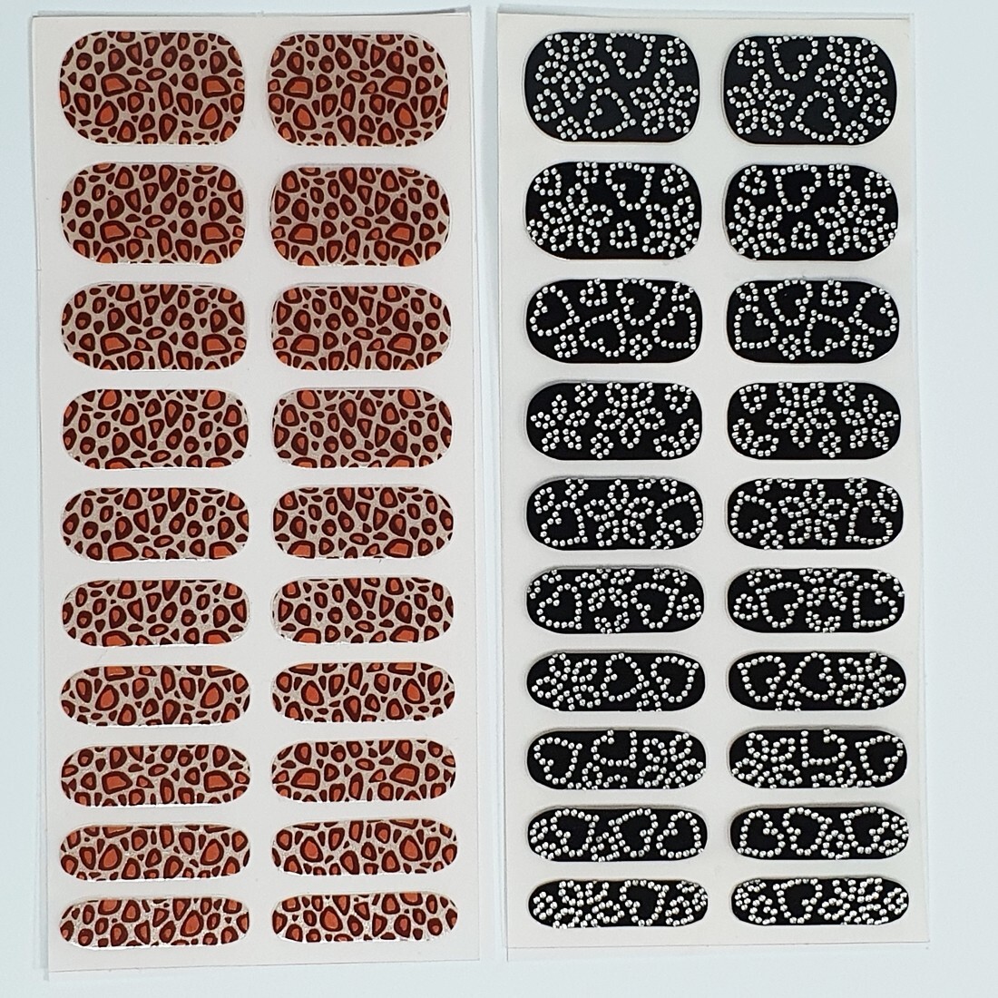Party Gift Nail Art 2pcs Leopard Pattern Galaxy Pattern Sticker Romantic Beauty