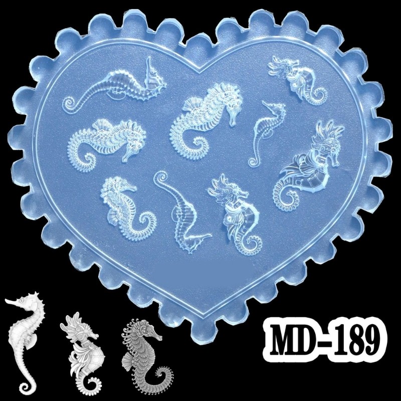 Silicone Nail Art Moulds Silicone 3D Template Nail Designing Tool Various Shape