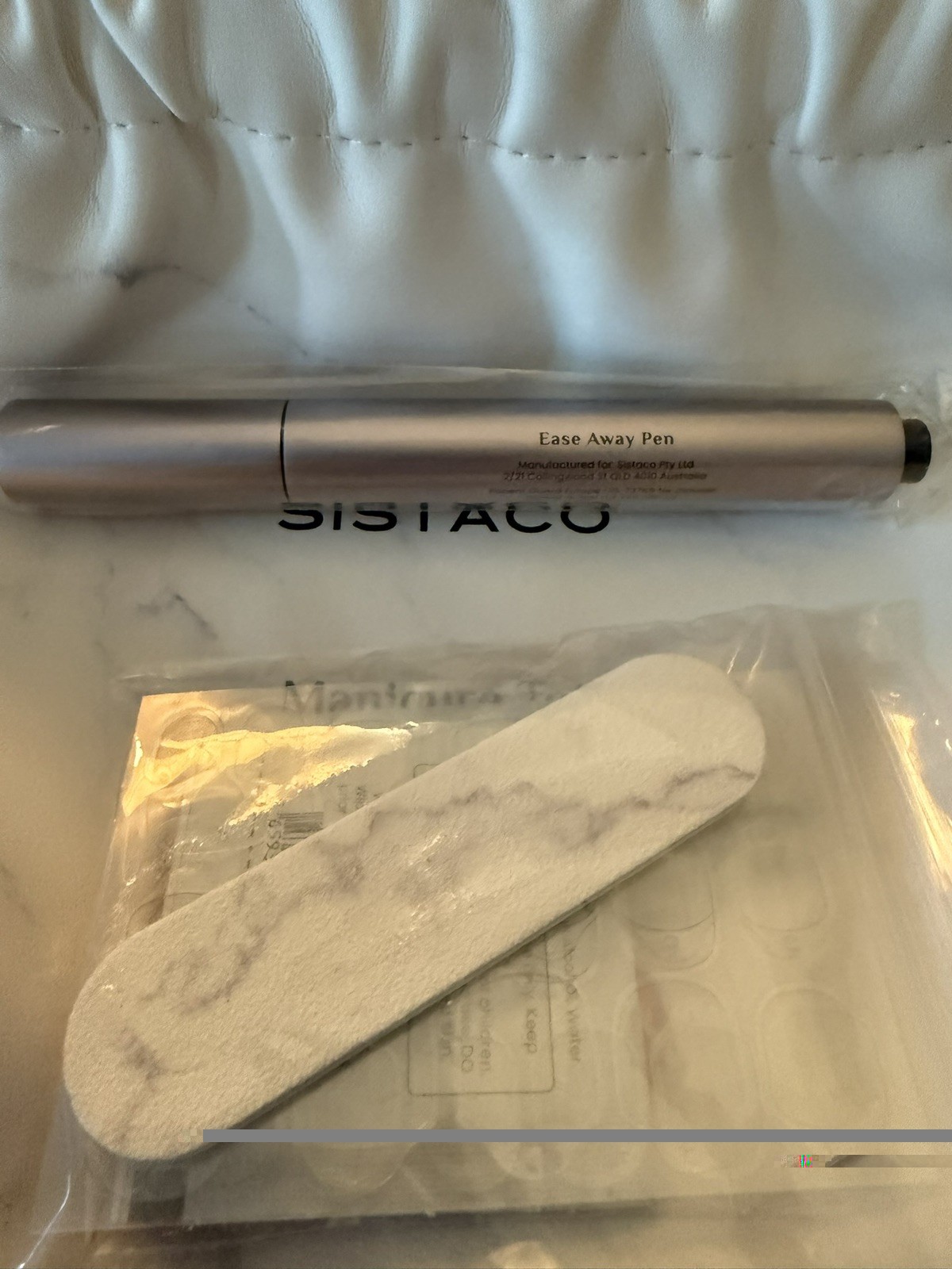 Sistaco Holiday Sustainable Nail Set and Ease Away Pen New