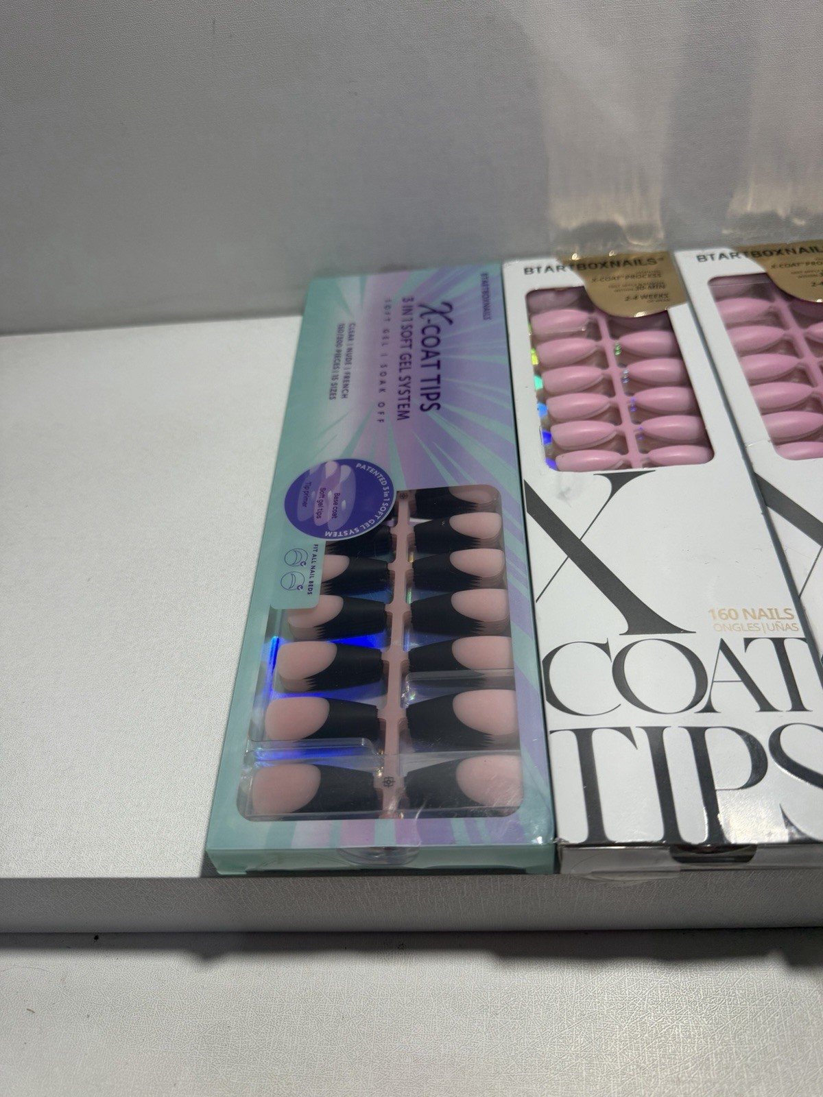 BTARTBOXNAILS X-Coat Tips Bundle All New Fast Ship